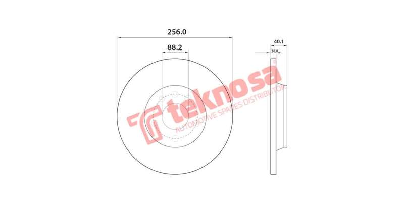 Brake Disc Isuzu Kb (Front Vented)