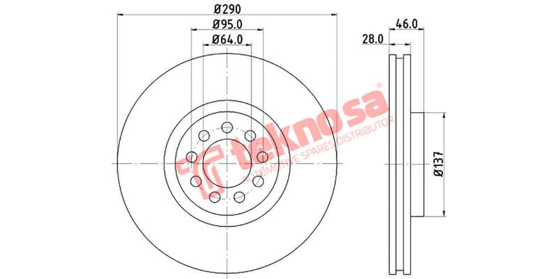 Brake Disc Iveco Daily
