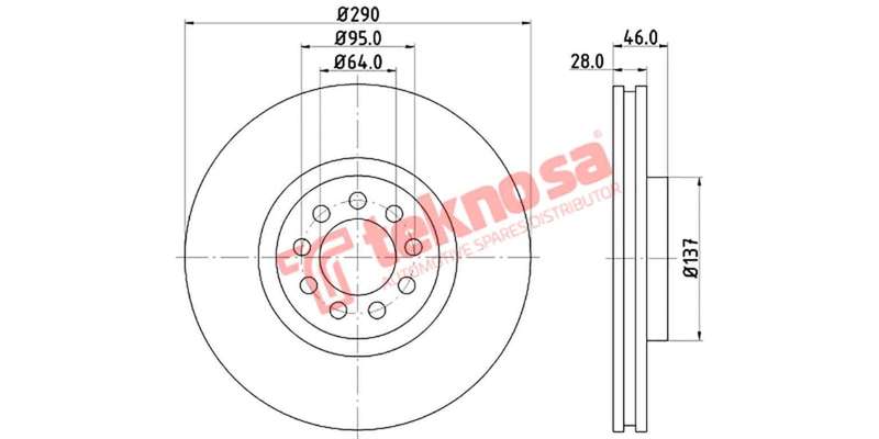 Brake Disc Iveco Daily