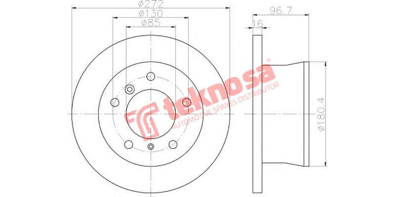 Brake Disc Mercedes Sprinter (Rear Solid)