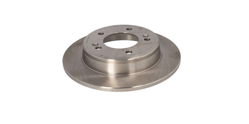Brake Disc Solid Rear Hyundai Elantra 1.6,1.8,2.0 2011 2015 Veloster 2012> (Single)