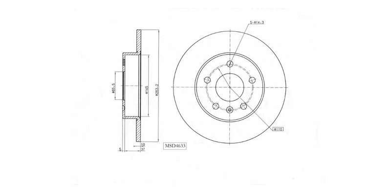 Brake Disc Solid Rear Opel Astra,Astra Gtc Opc 2002 2010,Meriva 2006 2010,Zafira 2001 2009 (Single)