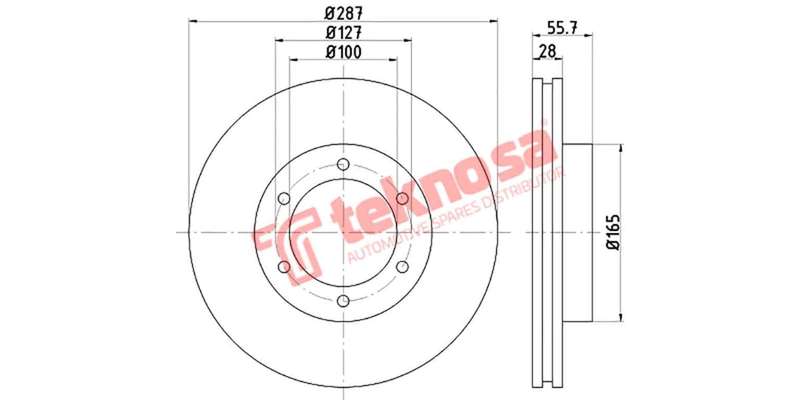 Brake Disc Toyota Dyna