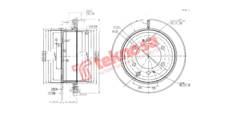 Brake Disc Toyota Land Cruiser (Rear Vented)