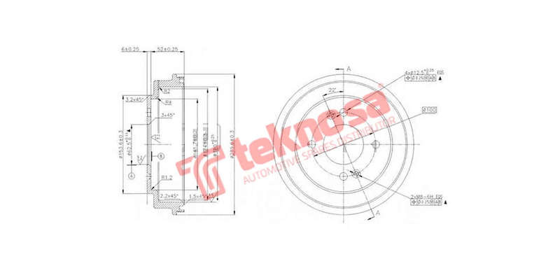 Brake Drum Kia Picanto 1.1 04