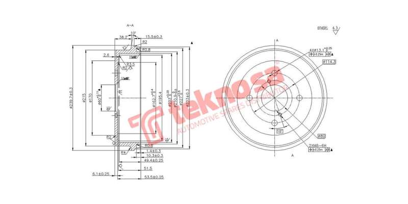 Brake Drum Toyota Avanza 06
