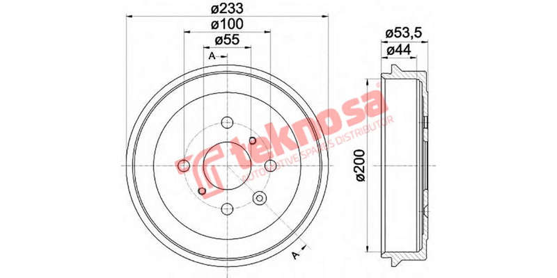 Brake Drum Toyota Aygo 11