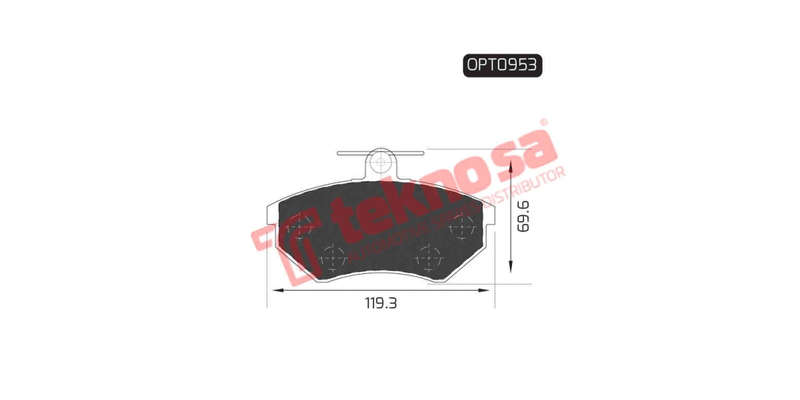 Brake Pad Audi 400 87 91 ( Front ) (SET LH & RH Wheel)