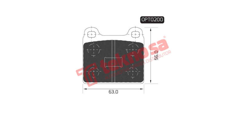 Brake Pad Audi 80 76 81 ( Front ) (SET LH & RH Wheel)