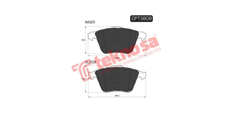 Brake Pad Audi A4 01 ( Front ) (SET LH & RH Wheel)