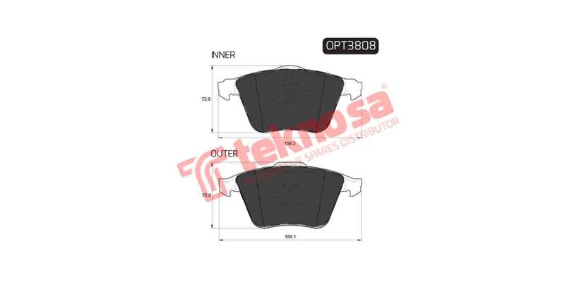 Brake Pad Audi A4 01 ( Front ) (SET LH & RH Wheel)