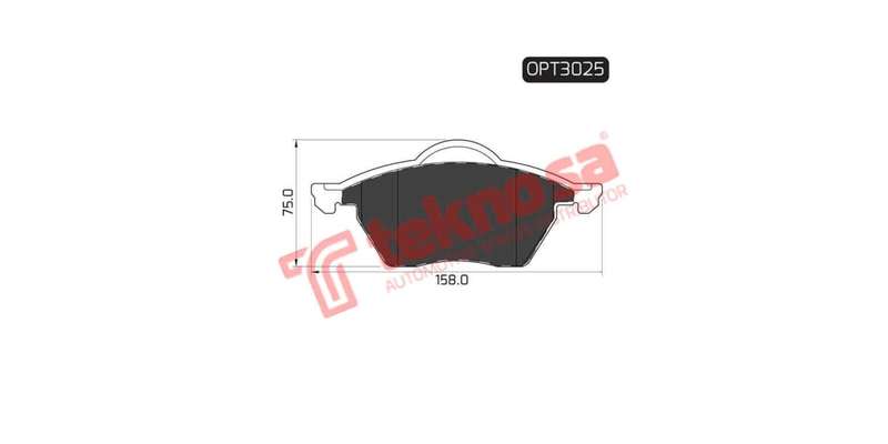 Brake Pad Audi A6 94 ( Front ) (SET LH & RH Wheel)