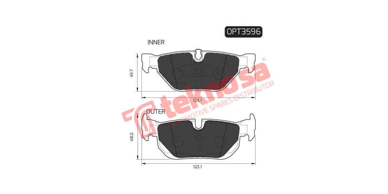 Brake Pad Bmw 05 15 ( R ) (SET LH & RH Wheel)