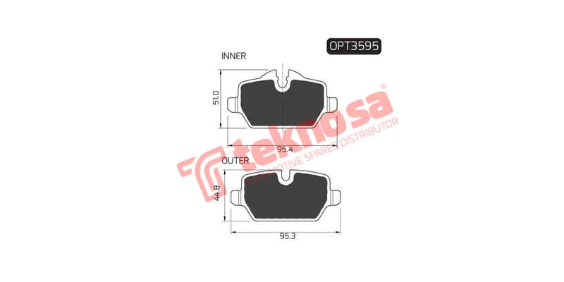 Brake Pad Bmw 1 Series [E87] 04 10 ( R ) (SET LH & RH Wheel)