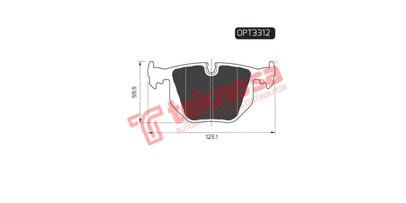 Brake Pad Bmw 3 Series [E46] 00 06 ( R ) (SET LH & RH Wheel)