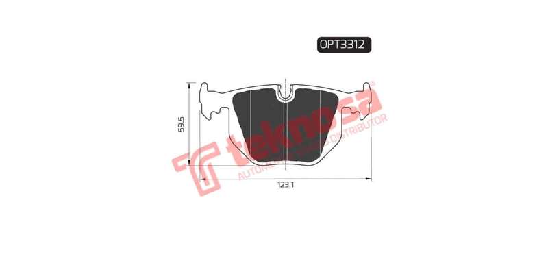Brake Pad Bmw 3 Series [E46] 00 06 ( R ) (SET LH & RH Wheel)