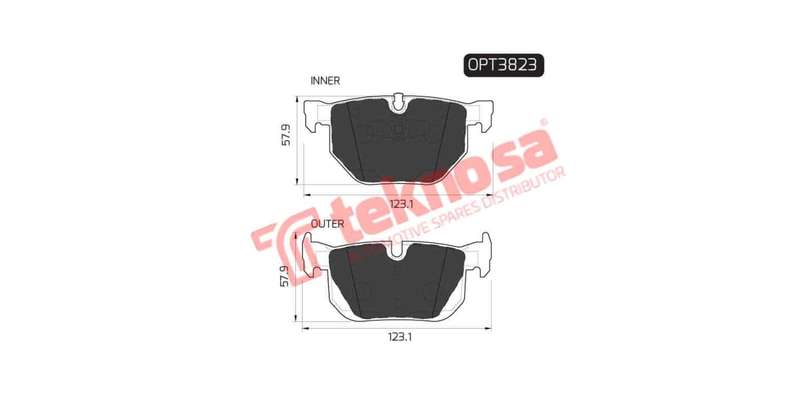 Brake Pad Bmw 3 Series [E92 E93] 04 ( R ) (SET LH & RH Wheel)