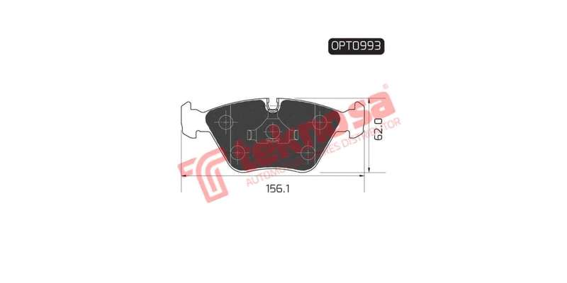 Brake Pad Bmw 3 Series M3 [E36] 92 95 ( Front ) (SET LH & RH Wheel)