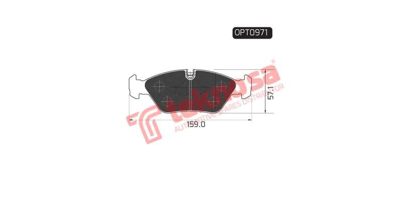 Brake Pad Bmw 5 Series E28 85 ( Front ) (SET LH & RH Wheel)