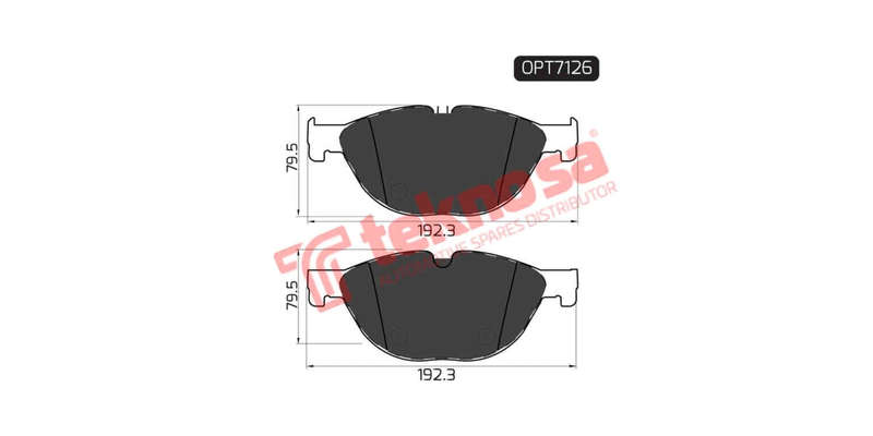 Brake Pad Bmw F07 10 ( Front ) (SET LH & RH Wheel)
