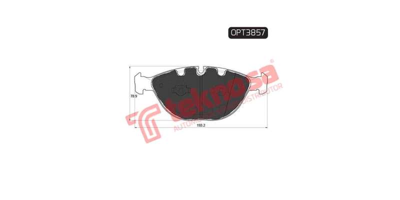 Brake Pad Bmw X5 E53 00 ( Front ) (SET LH & RH Wheel)