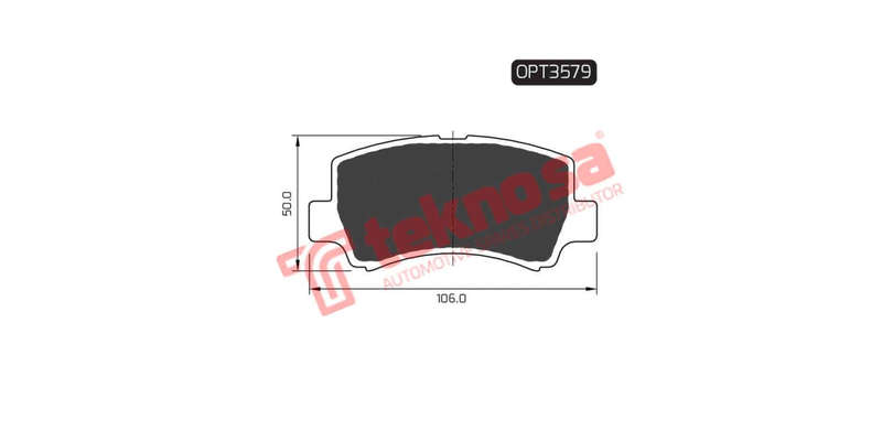 Brake Pad Chana Star 06 ( Front ) (SET LH & RH Wheel)