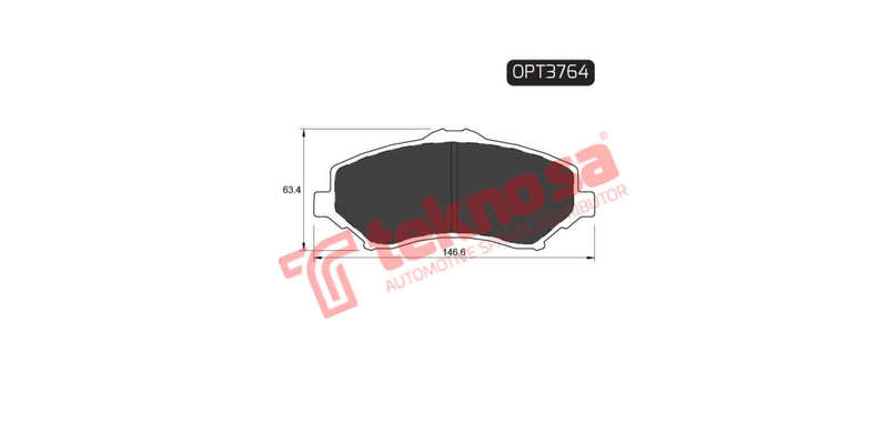 Brake Pad Chrysler (Mpv, Suv) Grand Voyager 08 ( Front ) (SET LH & RH Wheel)