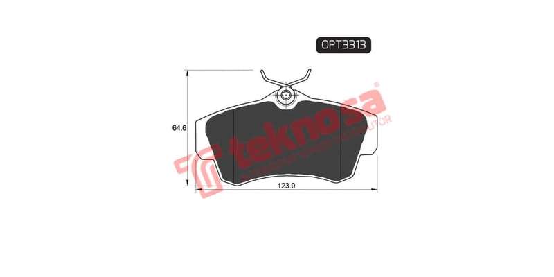 Brake Pad Chrysler Pt Crusier 00 ( Front ) (SET LH & RH Wheel)