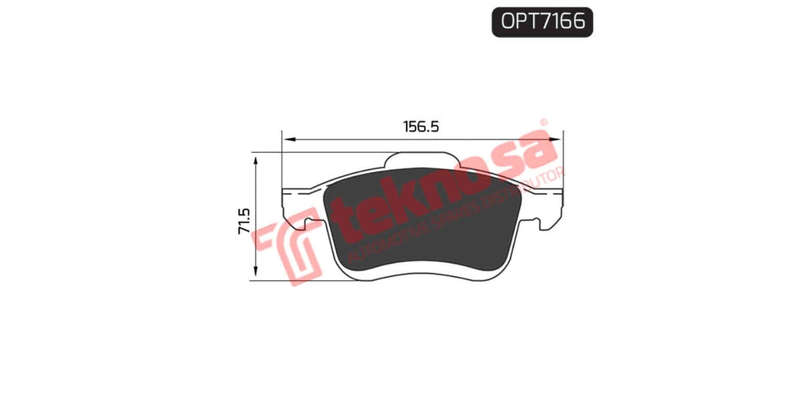 Brake Pad Fiat Doblo 10 ( Front ) (SET LH & RH Wheel)