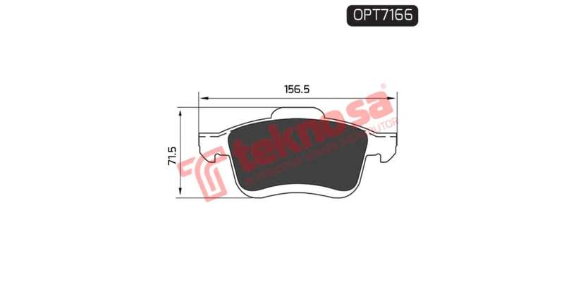 Brake Pad Fiat Doblo 10 ( Front ) (SET LH & RH Wheel)