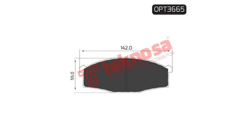 Brake Pad Fiat Ducato 05 ( Front ) (SET LH & RH Wheel)