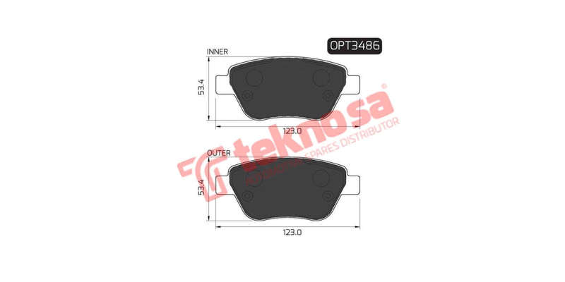 Brake Pad Fiat Grand Punto 06 ( Front ) (SET LH & RH Wheel)