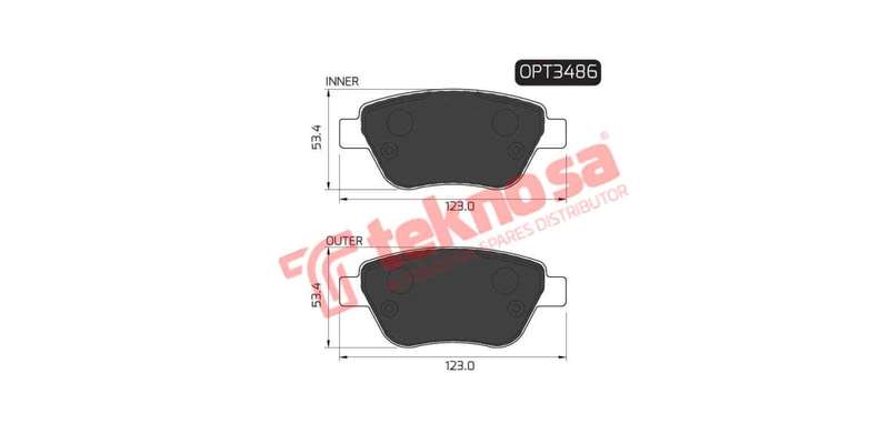 Brake Pad Fiat Grand Punto 06 ( Front ) (SET LH & RH Wheel)