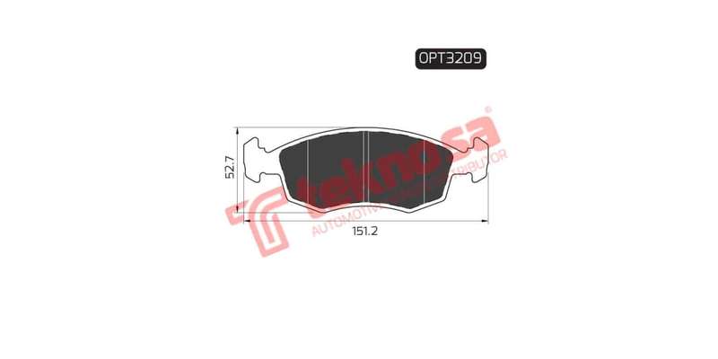 Brake Pad Fiat Palio 05 ( Front ) (SET LH & RH Wheel)