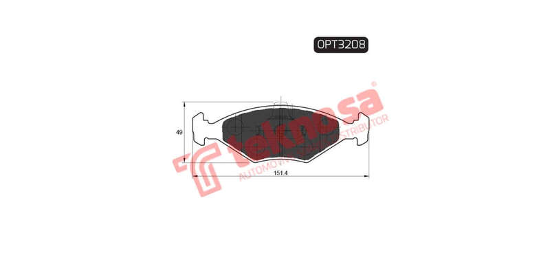 Brake Pad Fiat Palio 96 ( Front ) (SET LH & RH Wheel)