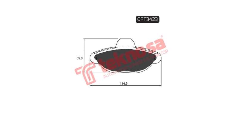 Brake Pad Fiat Seicento 01 ( Front ) (SET LH & RH Wheel)