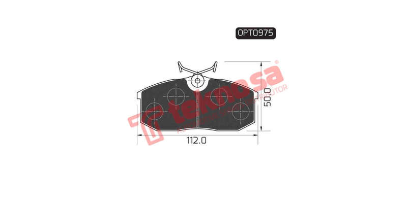 Brake Pad Ford Courier 86 91 ( Front ) (SET LH & RH Wheel)
