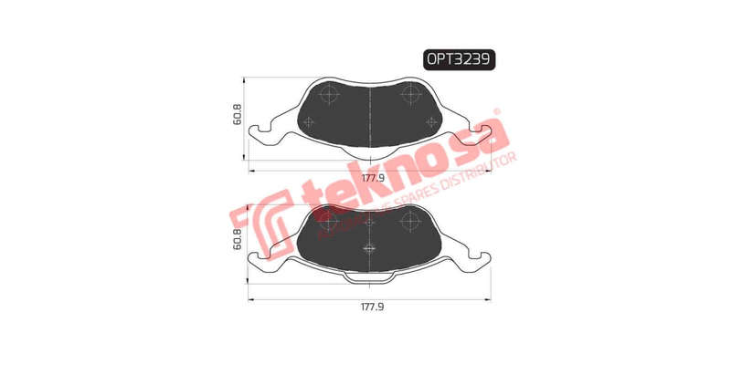 Brake Pad Ford Focus 2.0I 99 ( Front ) (SET LH & RH Wheel)