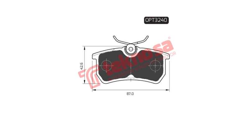 Brake Pad Ford Focus 2.0I 99 ( Front ) (SET LH & RH Wheel)