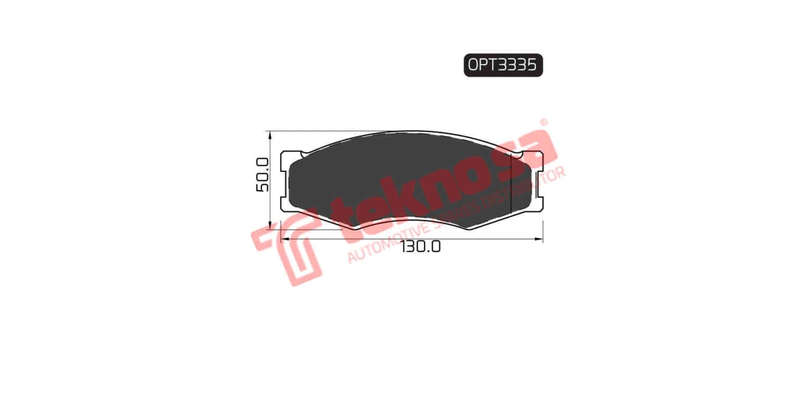 Brake Pad Ford Ranger 00 ( Front ) (SET LH & RH Wheel)