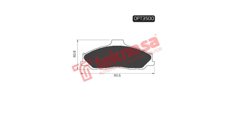 Brake Pad Ford Ranger 08 ( Front ) (SET LH & RH Wheel)