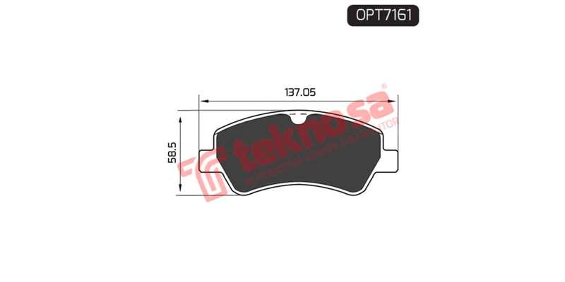 Brake Pad Ford Transit 13 ( R ) (SET LH & RH Wheel)