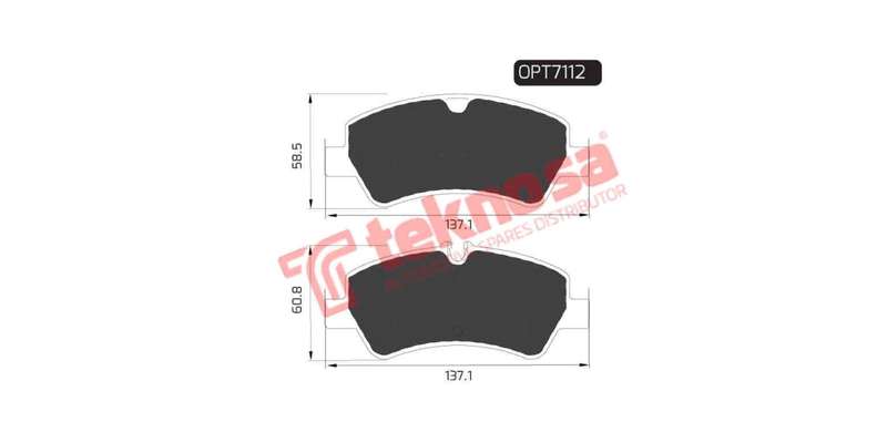 Brake Pad Ford Transit 15 ( R ) (SET LH & RH Wheel)