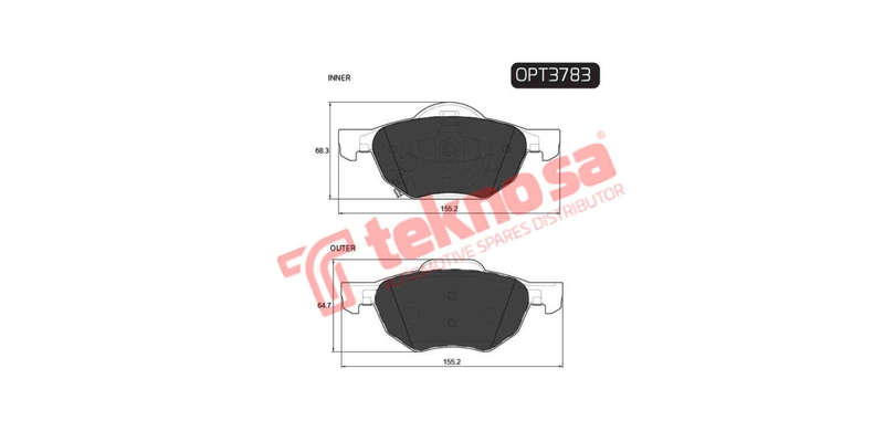 Brake Pad Honda Accord 03 ( Front ) (SET LH & RH Wheel)