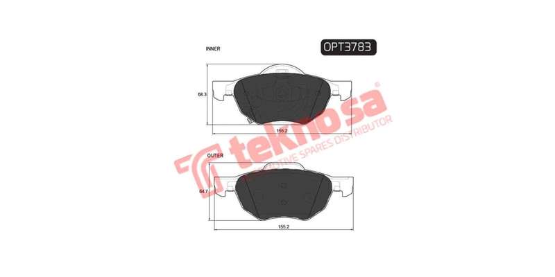 Brake Pad Honda Accord 03 ( Front ) (SET LH & RH Wheel)