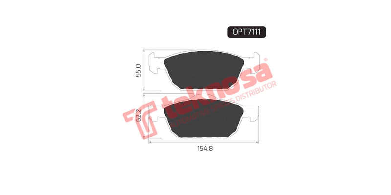 Brake Pad Honda Accord 08 ( Front ) (SET LH & RH Wheel)