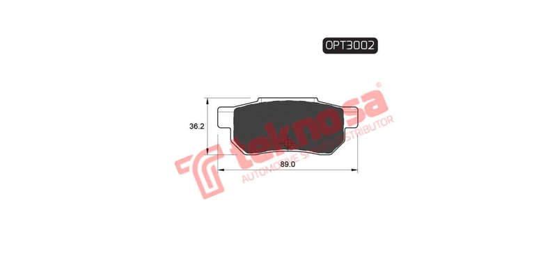 Brake Pad Honda Ballade 89 ( R ) (SET LH & RH Wheel)