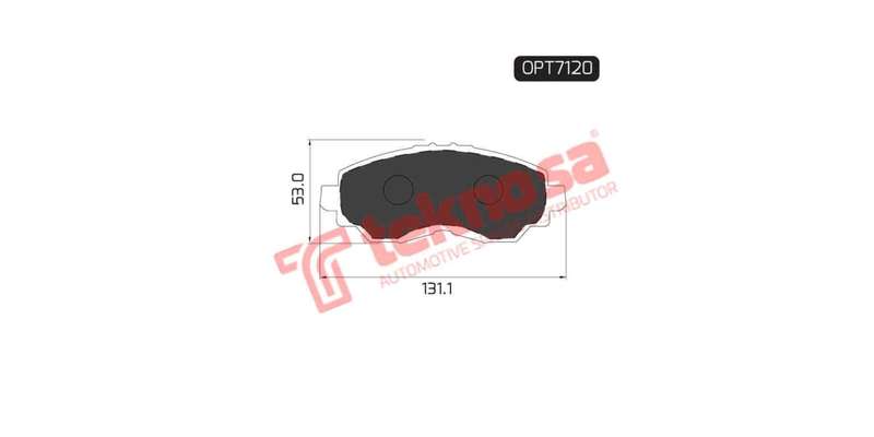 Brake Pad Honda Brio 12 ( Front ) (SET LH & RH Wheel)