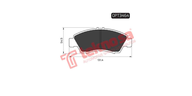 Brake Pad Honda Jazz 03 ( Front ) (SET LH & RH Wheel)