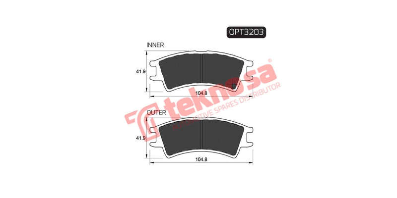 Brake Pad Hyundai Atos 99 ( Front ) (SET LH & RH Wheel)